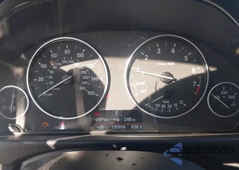 2014 BMW 320I xDrive from USA, damaged, VIN WBA3C3C53EP661000